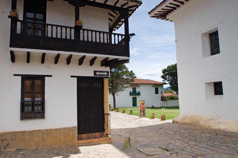 Arquitectura Colonial, Villa de Leyva, Boyaca, Col...