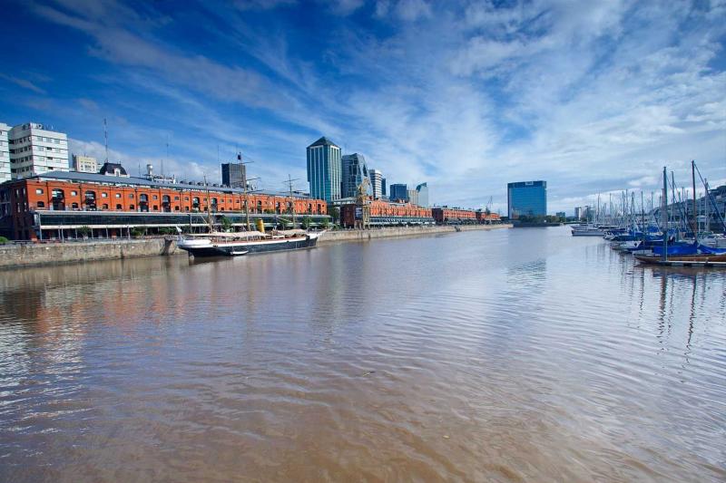 Puerto Madero, Buenos Aires, Argentina, Sur Americ...