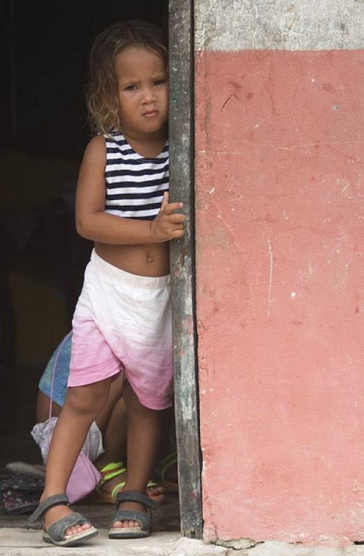 NiÃ±a de Santa Cruz del Islote, Golfo de Morrosq...