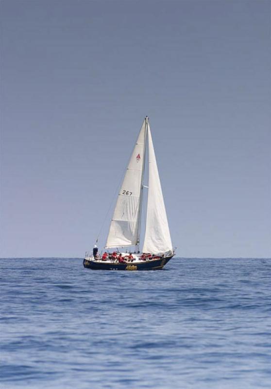 Velero en el Archipielago San Bernardo, Golfo de M...