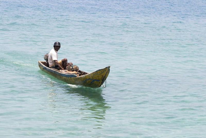 Pescador de Santa Cruz del Islote, Golfo de Morros...