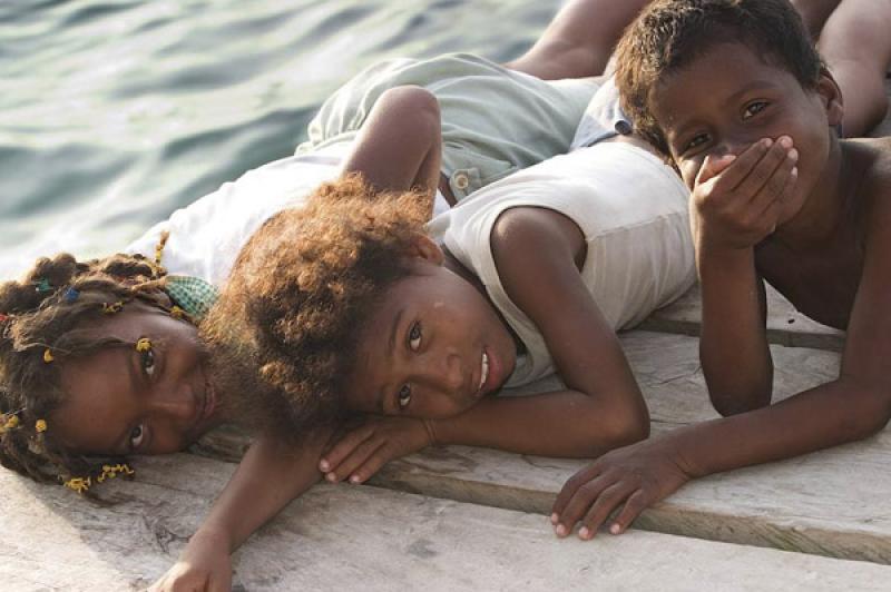 NiÃ±os Sonriendo, Santa Cruz del Islote, Golfo d...