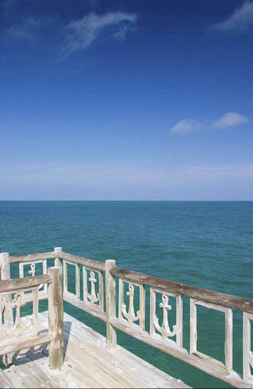 Detalle de un Balcon, Isla Mucura, Golfo de Morros...