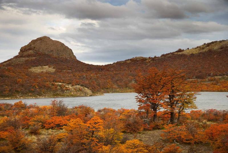 Lago San Martin, Chalten, Patagonia, Argentina, Su...