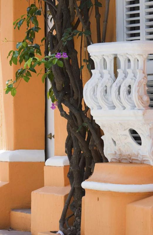 Balcon Colonial, Cartagena, Bolivar, Colombia