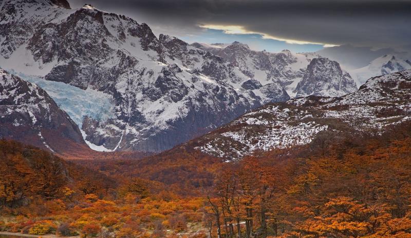 Cerros de Chalten, Patagonia, Argentina, Sur Ameri...