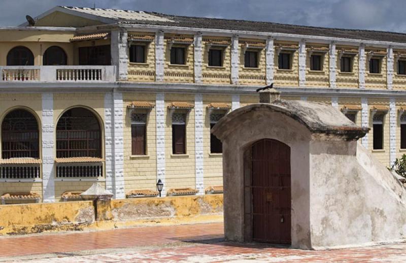 Arquitectura Colonial, Cartagena, Bolivar, Colombi...