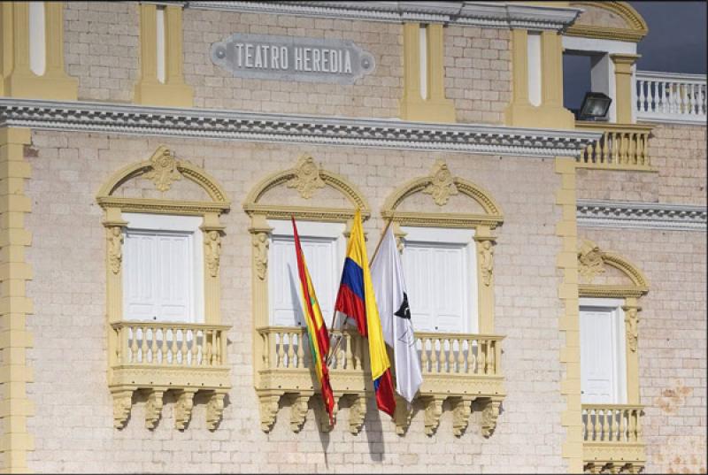 Teatro Heredia Adolfo Mejia, Cartagena, Bolivar, C...