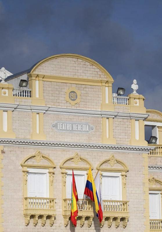 Teatro Heredia Adolfo Mejia, Cartagena, Bolivar, C...