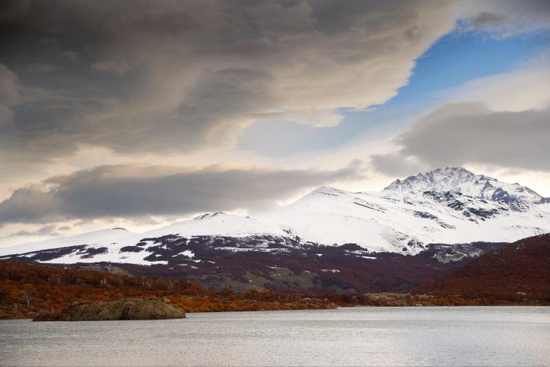 Lago San Martin, Chalten, Patagonia, Argentina, Su...