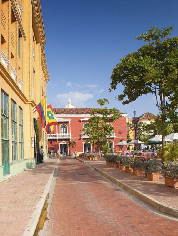 Plaza Santa Teresa, Cartagena, Bolivar, Colombia