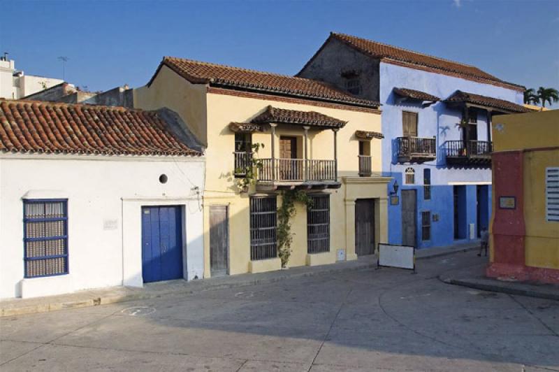 Casas Coloniales, Cartagena, Bolivar, Colombia