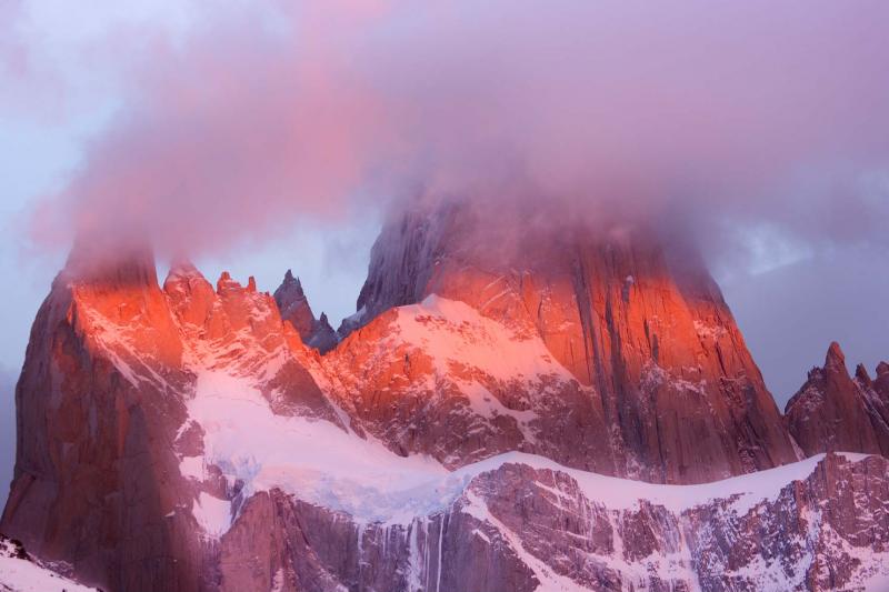 Cerro Fitz Roy Chalten, Argentina, Patagonia, Arge...