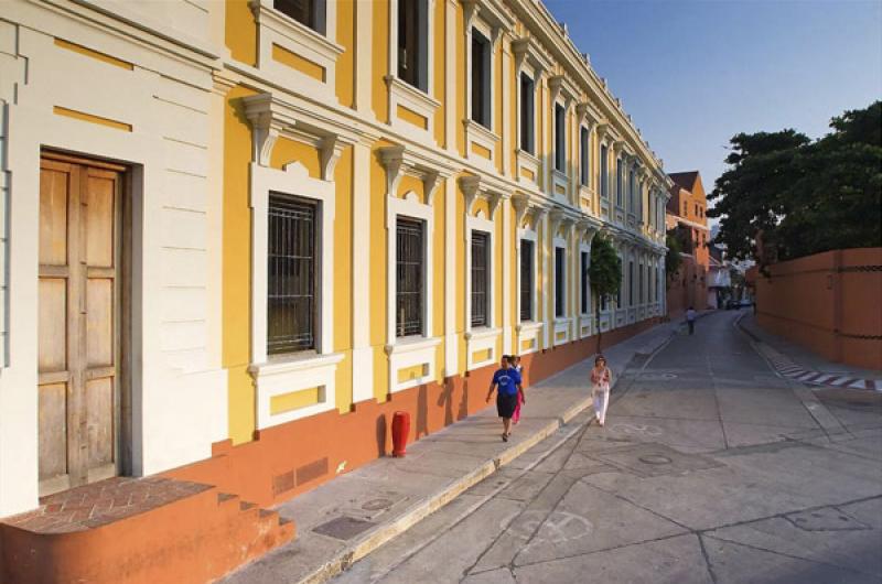 Arquitectura Colonial, Cartagena, Bolivar, Colombi...