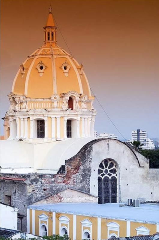 Iglesia y Convento San Pedro Claver, Cartagena, Bo...