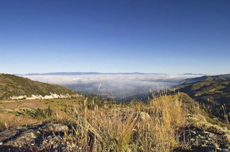 Paisaje de Boyaca, Tunja, Colombia