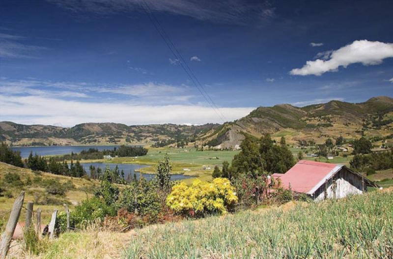 Laguna de Tota, Boyaca, Tunja, Colombia