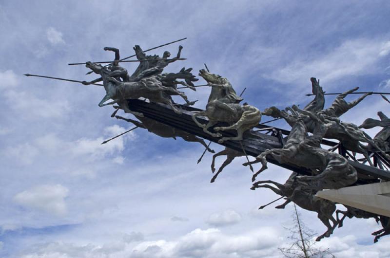 Monumento a los Lanceros, Boyaca, Tunja, Colombia