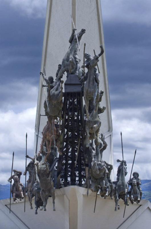 Monumento a los Lanceros, Boyaca, Tunja, Colombia