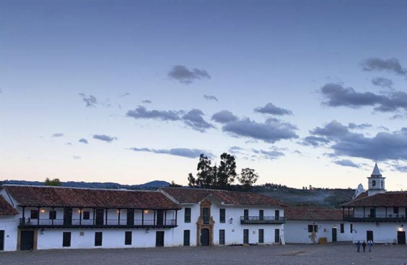 Plaza Principal, Villa de Leyva, Boyaca, Tunja, Co...