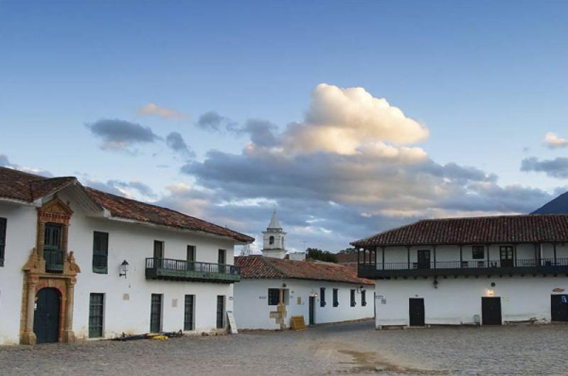 Plaza Principal, Villa de Leyva, Boyaca, Tunja, Co...