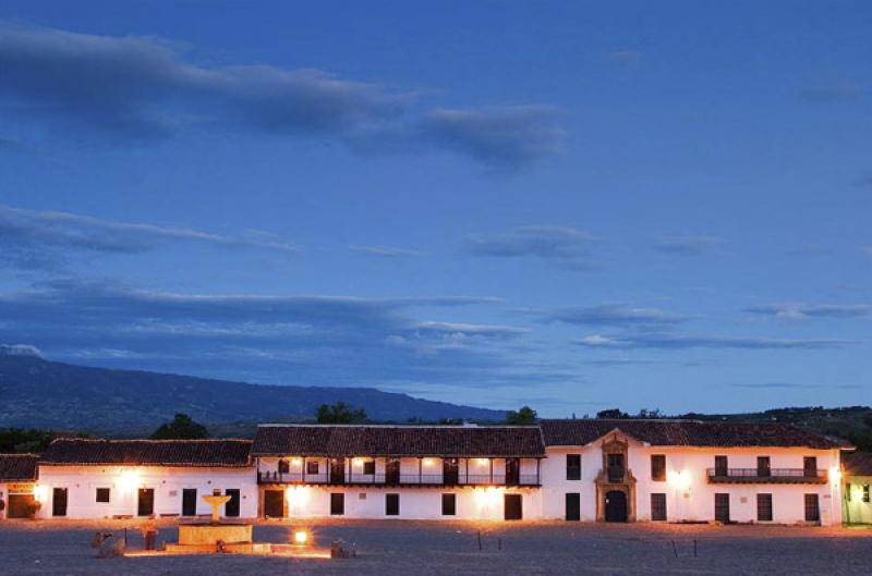 Plaza Principal, Villa de Leyva, Boyaca, Tunja, Co...