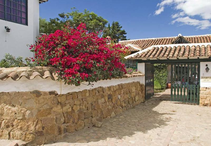 Arquitectura Colonial, Villa de Leyva, Boyaca, Tun...