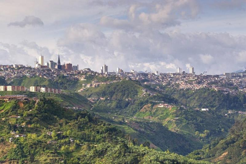 Panoramica de la Ciudad de Manizales, Caldas, Colo...