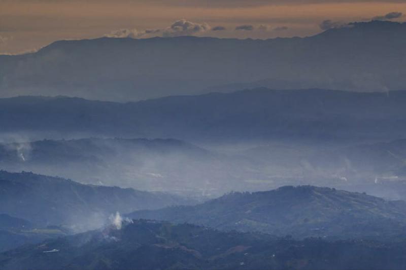 Paisaje Eje Cafetero, Quindio, Armenia, Colombia