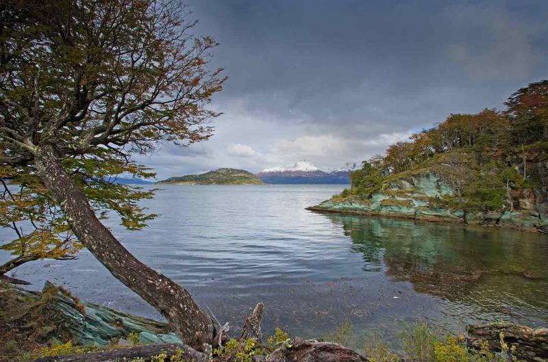 Bahia Lapataia, Ushuaia, Patagonia, Argentina