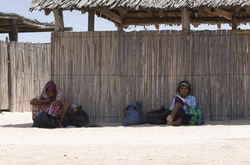 Indigenas Wayuu, Cabo de la Vela, Peninsula de la ...