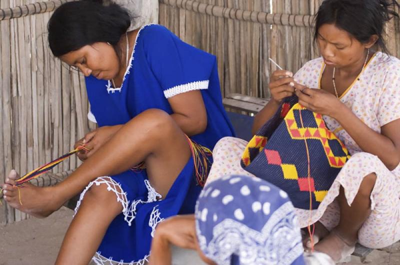 Indigenas Wayuu, Cabo de la Vela, Peninsula de la ...