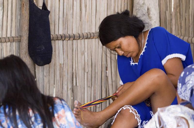 Indigena Wayuu, Cabo de la Vela, Peninsula de la G...