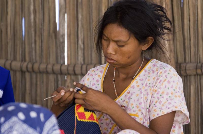 Indigena Wayuu, Cabo de la Vela, Peninsula de la G...