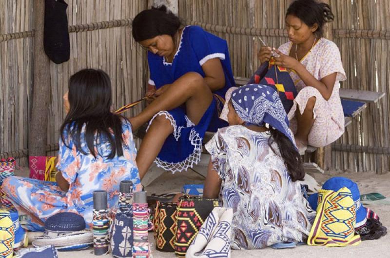 Indigenas Wayuu, Cabo de la Vela, Peninsula de la ...