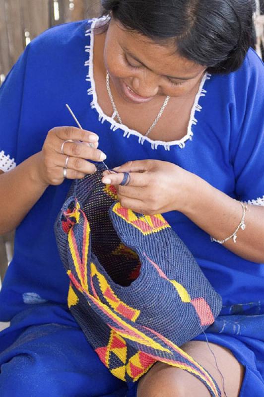 Indigena Wayuu, Cabo de la Vela, Peninsula de la G...