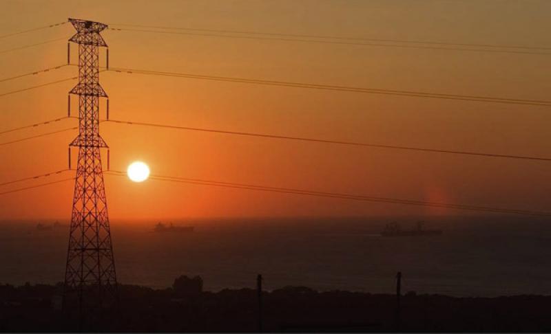 Ocaso en Santa Marta, Magdalena, Colombia