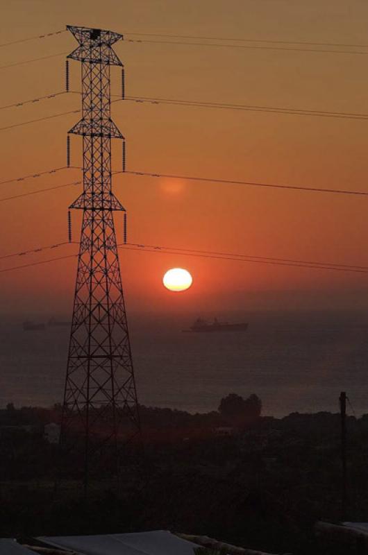 Ocaso en Santa Marta, Magdalena, Colombia