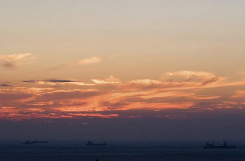 Atardecer en Santa Marta, Magdalena, Colombia