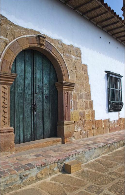 Puerta Colonial, Barichara, Santander, Bucaramanga...