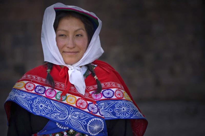 Indigena Quechua, Cuzco, Cusco, Peru, Lima, Sur Am...