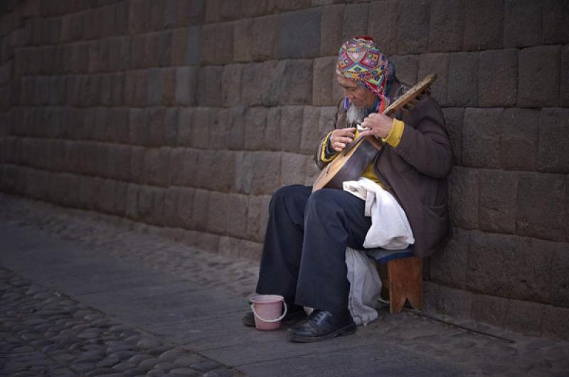 Indigena Quechua, Cuzco, Cusco, Peru, Lima, Sur Am...