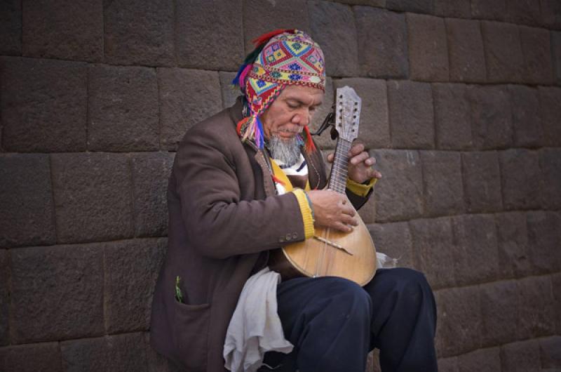 Indigena Quechua, Cuzco, Cusco, Peru, Lima, Sur Am...