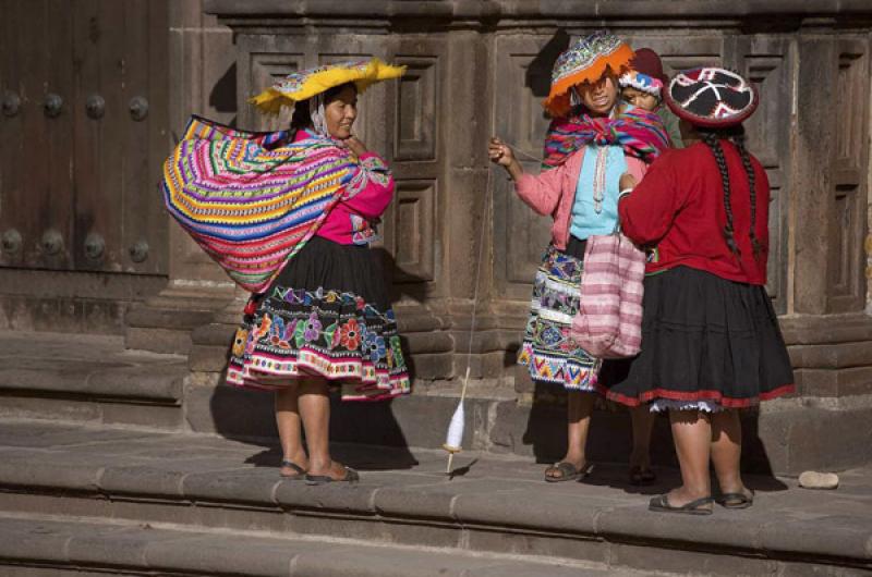 Indigenas Quechua, Cuzco, Cusco, Peru, Lima, Sur A...