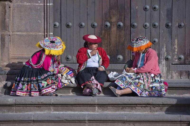 Indigenas Quechua, Cuzco, Cusco, Peru, Lima, Sur A...