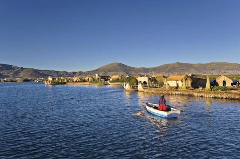 Lago Titicaca, Puno, Peru, Lima, Sur America