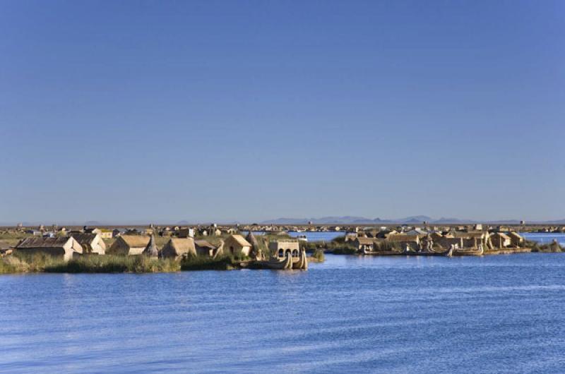 Isla de los Uros, Puno, Peru, Lima, Sur America