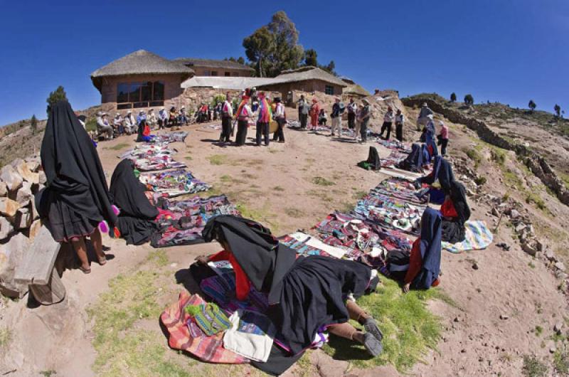 Mercado Indigena, Puno, Peru, Lima, Sur America