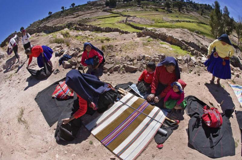 Mercado Indigena, Puno, Peru, Lima, Sur America