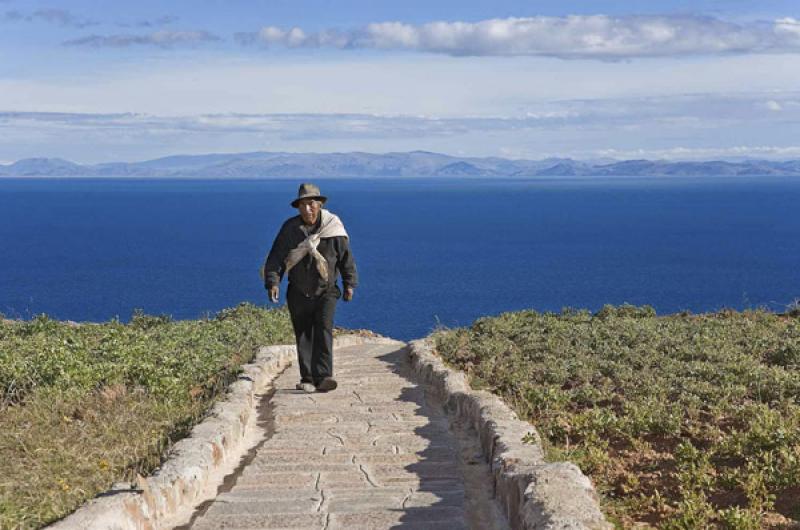 Indigena Aimara, Puno, Peru, Lima, Sur America